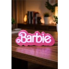 Barbie Ledli Tablo Hediyelik Duvar Figür (Usb Type A ile Çalışmaktadır)