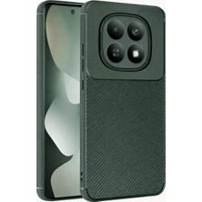 Verto Newface Xiaomi Redmi Note 15 Pro Plus 5g Auto Focus Karbon Kapak - Koyu Yeşil