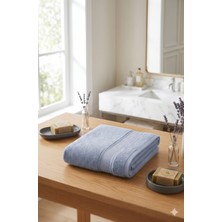 Özdilek Colurist Silgi Banyo Havlusu 90X150 cm %100 Pamuk Gök Mavisi