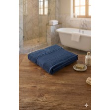 Özdilek Colurist Silgi Banyo Havlusu 90X150 cm %100 Pamuk Lacivert