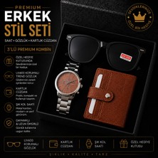 Şıklık Serisi Erkek Hediye Seti - 3 Lü Premium Kombin