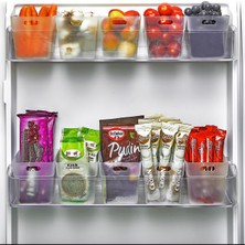 AY&ÇA Home 3'lü Buzdolabı Kapak Içi Düzenleyici Organizer