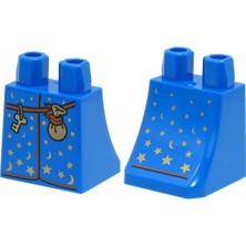 LEGO Minifigür Parçaları: Legs Modified Decorated, Bacak, Ayak, Etek: 36036PB036