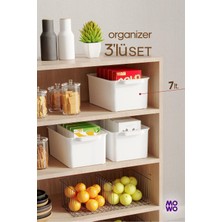 Empressco Mowo Home 3 Adet 7 Litre Mutfak Düzenleyici, Buzdolabı Düzenleyici, Banyo Düzenleyici, Organizer, Saklama Kabı - Fiyatı, Yorumları