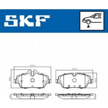Skf Zengemtx Fren Balatasi