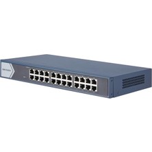 Binbir Göz Bilgisayar Hıkvısıon DS-3E0524-E(B) 24 Port Gıgabıt Yonetılemez Swıtch