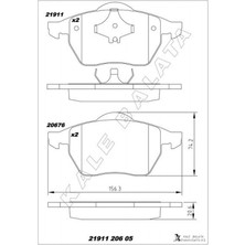Zengemtx Disk Fren Balatasi Ön Bora 1998-2005-GOLF Iii-Iv-New Beetle 1999-2010-PASSATA3 1996-2003-TT 98-06
