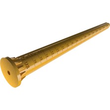 MurayTekno -Ring Sizer Yüzük Ölçme Konisi Us Uk mm Ölçülü Yüzük Ölçüm Aparatı-1 Adet
