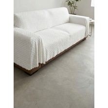 Elit Collection Kaymaz Çok Amaçlı Koltuk Örtüsü – Peluş, 1.70 x 2.10, Doğal Dokulu, Şık ve Dayanıklı