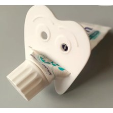 MurayTekno Aile Boyu Diş Macunu Sıkma Aparatı Seti Çocuk ve Yetişkin Için Diş Şeklinde Macun Itici 4’lü Set