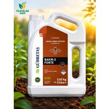 Gübretaş Bakır 5 Forte 5lt (Organik Bakırlı Gübre Çözeltisi) - BBG