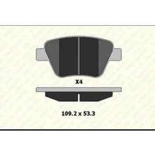 Zengemtx Arka Balata Caddy-Golf6-Jetta-A3-Octia-Superb 10 -