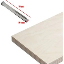 ŞENEL Yapı Market Metal Gizli Raf Tutucu Sabitleme Takım 10X100