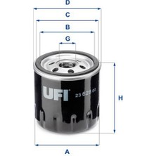 Ufi Zengemtx Yag Filtresi Mercedes OM607 W176 W246 C117 X156 W415 . Renault Clio Iv 12- Megane Iv 15- Duster 12- Symbol Iii 14- Nissan Qashqai Ii 13- Juke 12- Note E12 13-16 1.5dci K9K