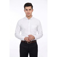 Advante Erkek Klasik Uzun Kol Tek Cepli % 100 Pamuk Gömlek BGL-ST05481
