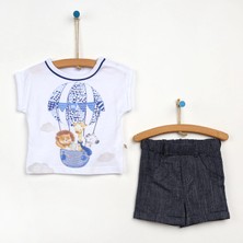 For My Baby Safari T-Shirt Şort 2'li Takım