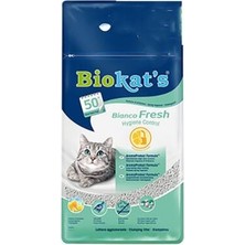 Bezos Bianco Fresh Bentonit Topaklanan Kedi Kumu 10 Lt