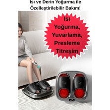 Profesyonel | Shiatsu Ovmalı Isıtmalı Ayak Masaj Aleti | Titreşimli Ayak Sağlık Masaj Cihazı