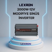 Lexron 2000W-12V Modifiye Sinüs Inverter