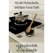 Empressco Mba Decor Metal Bending Art Siyah Metal Kaşık Kepçe Tutucu – Tezgah Üstü Kaşıklık Düzenleyici Paslanmaz Çelik & Plastik - Fiyatı, Yorumları