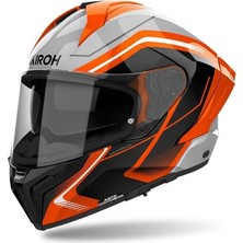Airoh Matryx Wıde Turuncu Parlak Motosiklet Kaskı