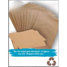 Orbak Kağıtçılık Kraft Saman Kağıdı Paketleme Hobi Etiket Kağıdı 170 Gram 25 Adet 70 x 100 Ebatında (2,975KG)