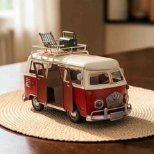 Frefly Store Nostaljik Wosvagen Metal  Minibüs Özel Üretim El Yapımı El Boyaması