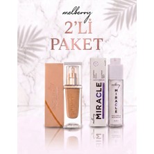 Melberry Cosmetics Melberry 2'li Paket - Fondöten - Kolajen Krem