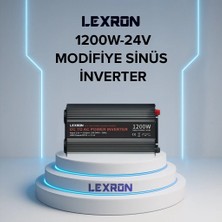 Lexron 1200W-24V Modifiye Sinüs Inverter