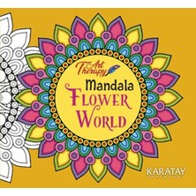 Aksiyon Global Art Therapy Mandala - Flower World