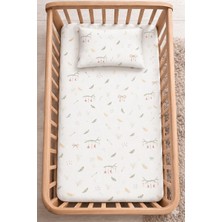 Suvay %100 Pamuk Lastikli Bebek Çarşafı | Park Yatak 60X120 70X110 70X120 Uyumlu