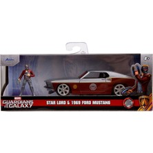 Jada Toys 1:32 Guardians Of The Galaxy Star-Lord 1969 Ford Mustang Model Araba ve Star Lord Figürü