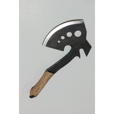 Depo Trend DepoTrend Depotrend Özel Tasarım 33 cm Ahşap Saplı Mini Balta ve Kemik Satırı