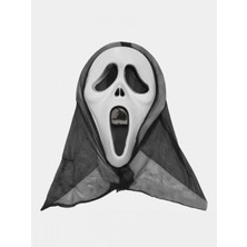 MiraLive Kapşonlu Çığlık Maskesi Scream Maskesi 33X21 cm