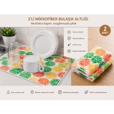 Barotti Mikrofiber Tezgah Üstü Bulaşık Kurulama Matı