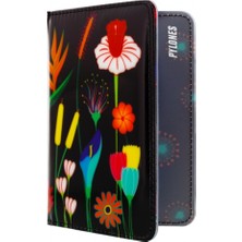 Pylones Pasaport Kılıfı - Voyage - Jardin Fleuri
