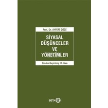 Aycer Siyasal Düşünceler ve Yönetimler