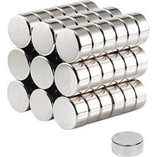 Aycer 100 Lü 8X3MM Yuvarlak Neodyum Mıknatıs ( Lisinya )