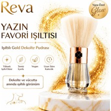 Reva Işıltılı Altın Simli Dekolte Vücut Pudrası - Gold Explosion For Decollete - Vegan & Temiz Içerik