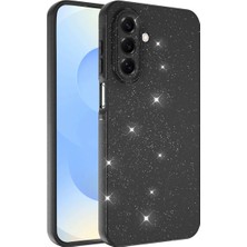 Teknomoda Samsung Galaxy A17 Kılıf Kamera Korumalı Simli Lüks Işıltılı Silikon