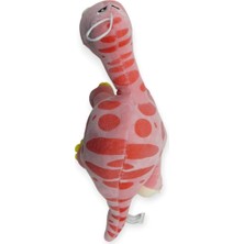 Aycer Sevimli Peluş Dinazor Turko Dino 35 cm - Pembe (Lisinya)
