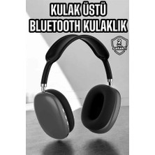 Aycer P9 Plus Kulaklık Siyah Bluetooth Bağlantılı Kulak Üstü Kablosuz Anc Özelliği - Lisinya