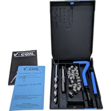 V-Coil Unf 3/8"-24 Helicoil Seti Diş Tamir Takımı
