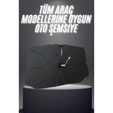 Aycer Yeni Nesil Tüm Araç Modellerine Uygun Oto Şemsiye Katlanabilir Uv Işınlarına Karşı - Lisinya