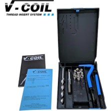V-Coil M12X1.0 Helicoil Seti Diş Tamir Takımı