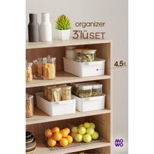 Empressco Mowo Home 3 Adet 4,5 Litre Mutfak Düzenleyici, Buzdolabı Düzenleyici, Banyo Düzenleyici, Organizer, Saklama Ka - Fiyatı, Yorumları