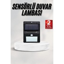 Aycer Bahçe Aydınlatması Güneş Enerjili LED Işık Lamba Sensörlü Dekoratif - Lisinya
