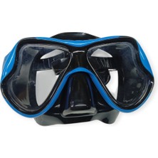 Aycer Star Diving Dalış Maskesi Yetişkin - 51705-MAVİ (Lisinya)