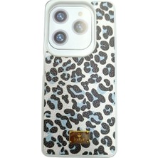 Teknomoda Tecno Spark 20 Pro Kılıf Leopar Desenli Silikon Kapak