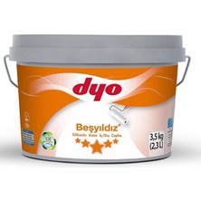 Dyo Beşyıldız Silikonlu Iç Dış Astar 3.5 kg Beyaz